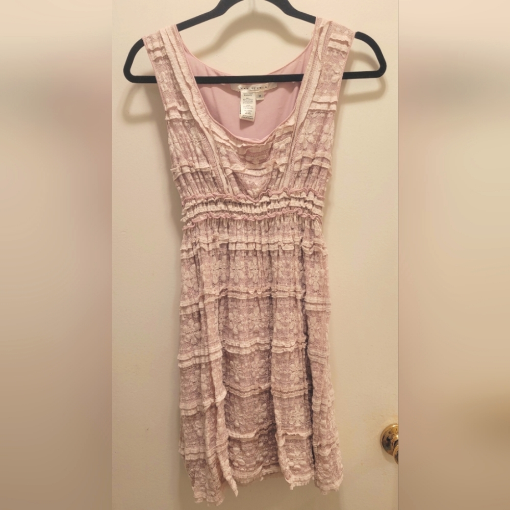 Max Studio Rusty Pink Lace Dress Size Medium